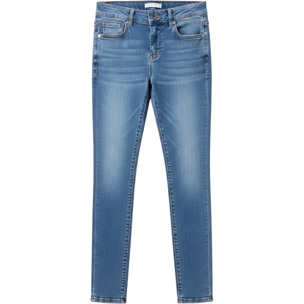 Knox Rose Women‎ Blue Embroidered Side Stripe Skinny Jeans Size 2